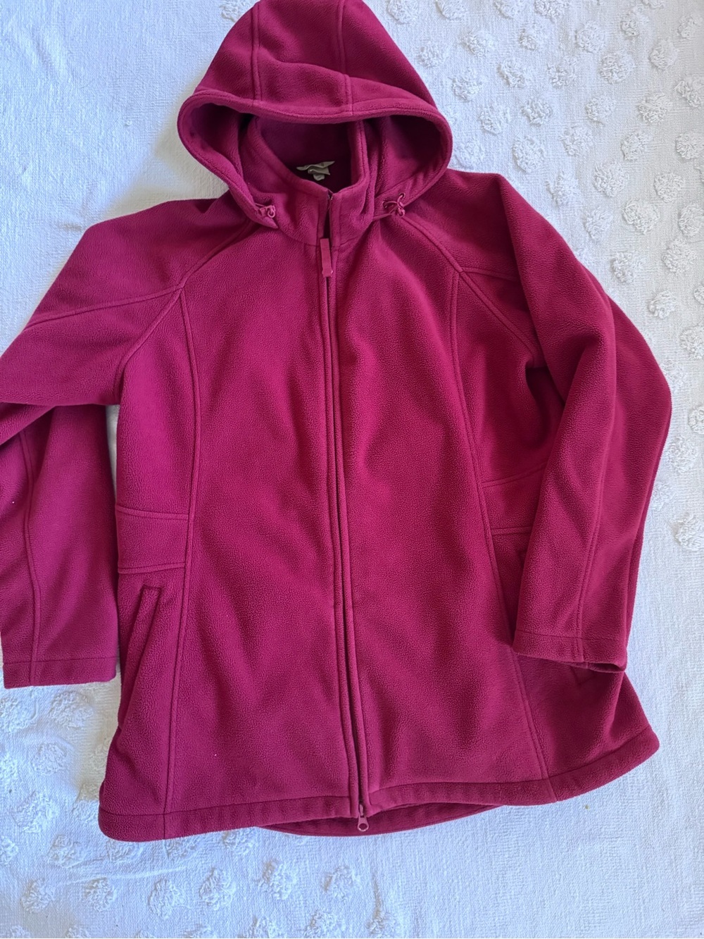 Duluth Trading CO Shoreline women’s fleece jacket SZ L